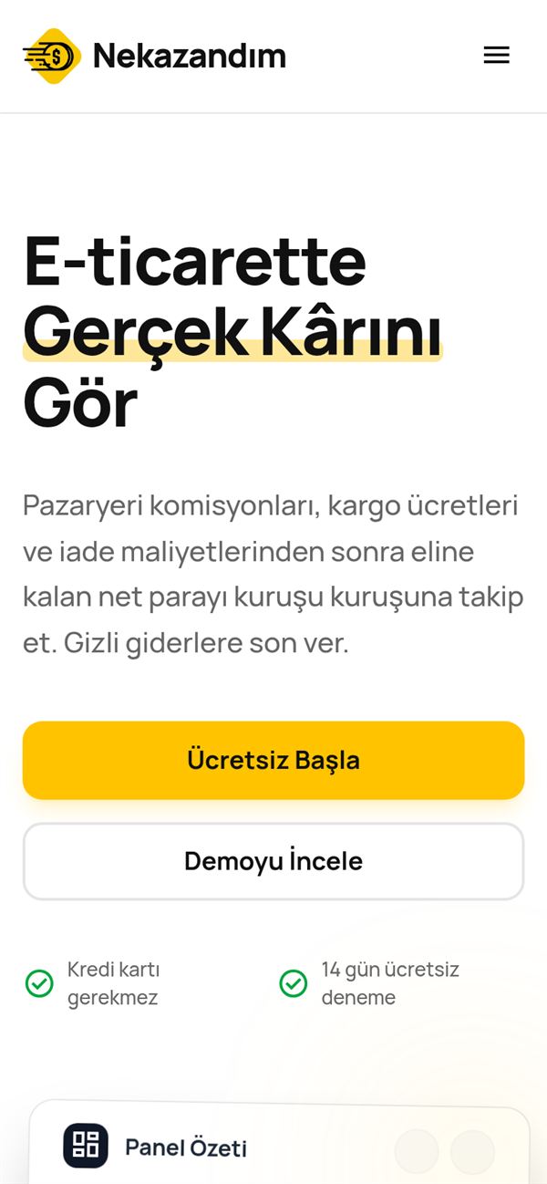 Ne Kazandım marka ve web kimliği — Antalya marka tasarımı